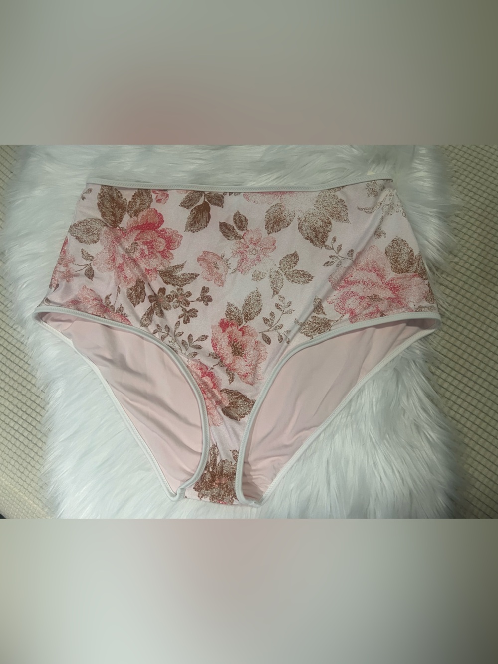 Floral bikini bottom